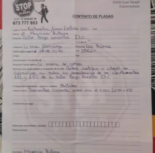 Σπίτι διακοπών Fuerteventura Calle Bajo Amarillo 27-c *